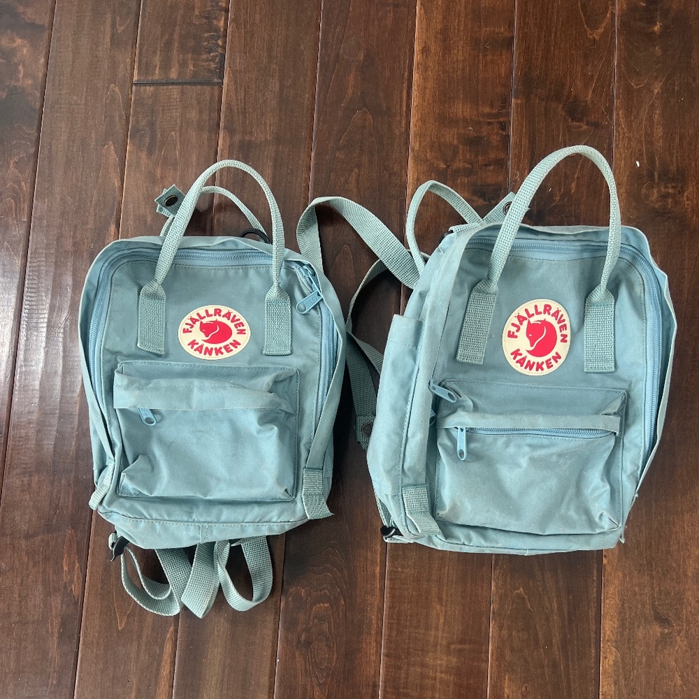 Fjallraven Kånken Unisex Green Outdoor Mini Backpack - 2 available